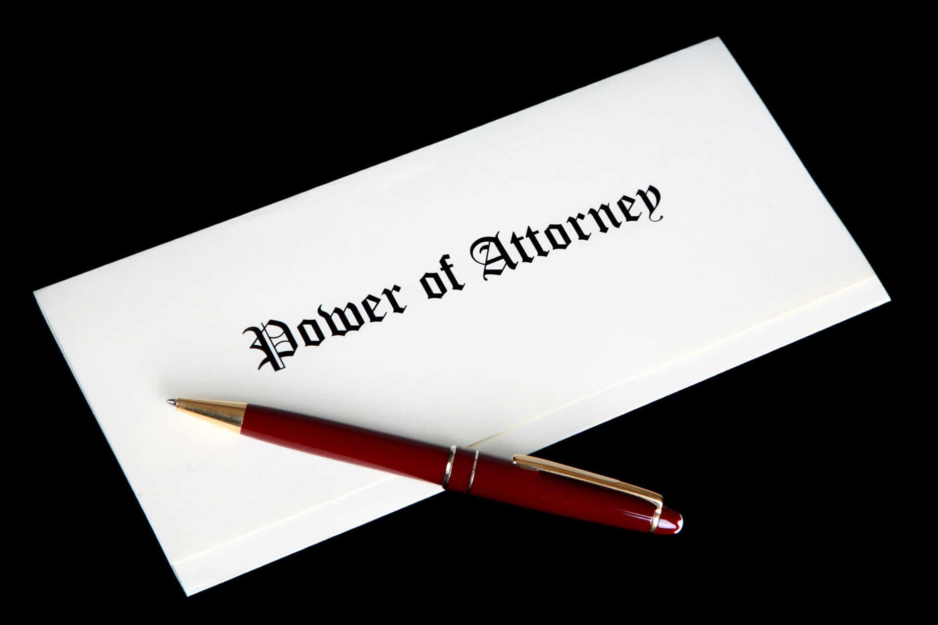 power of attorney